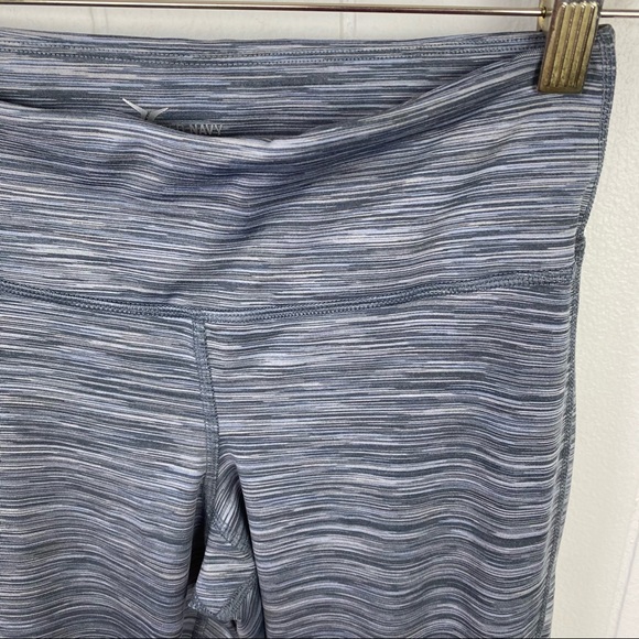Old Navy Active Blue Spacedye 7/8 Length Legging S Tall - Picture 2 of 6